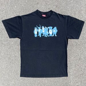 Vtg Burton Snowboards Character Graphic Tee M 19.5x26.5
